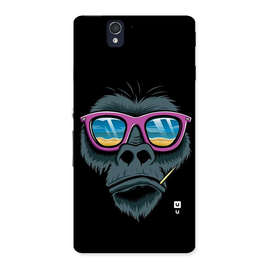 Cool Monkey Beach Sunglasses Back Case for Sony Xperia Z