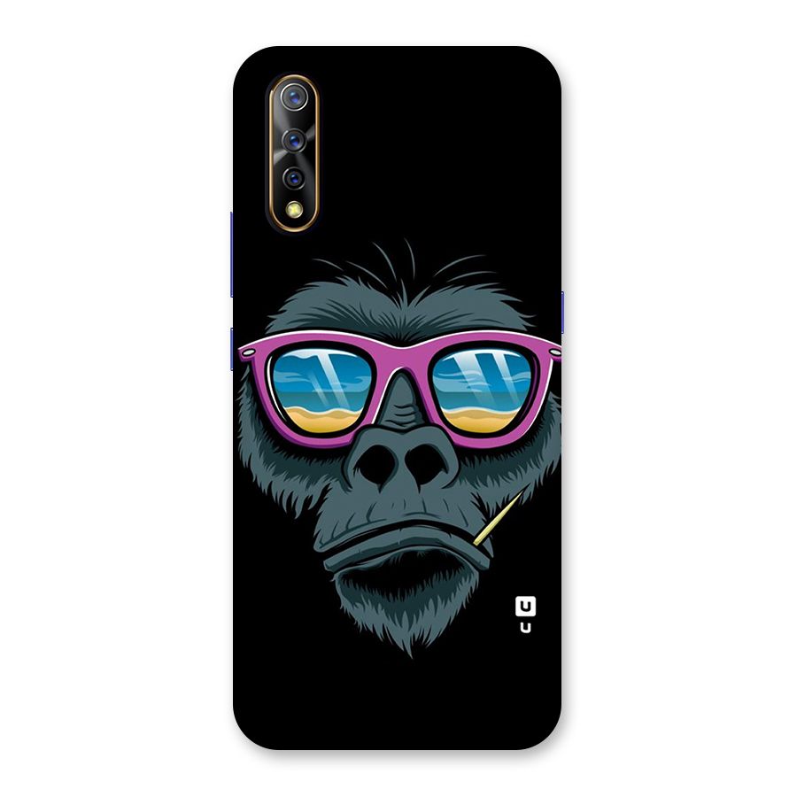 Cool Monkey Beach Sunglasses Back Case for Vivo S1