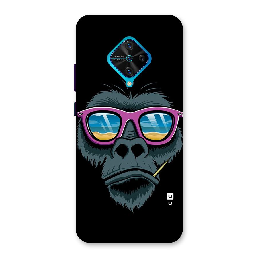 Cool Monkey Beach Sunglasses Back Case for Vivo S1 Pro