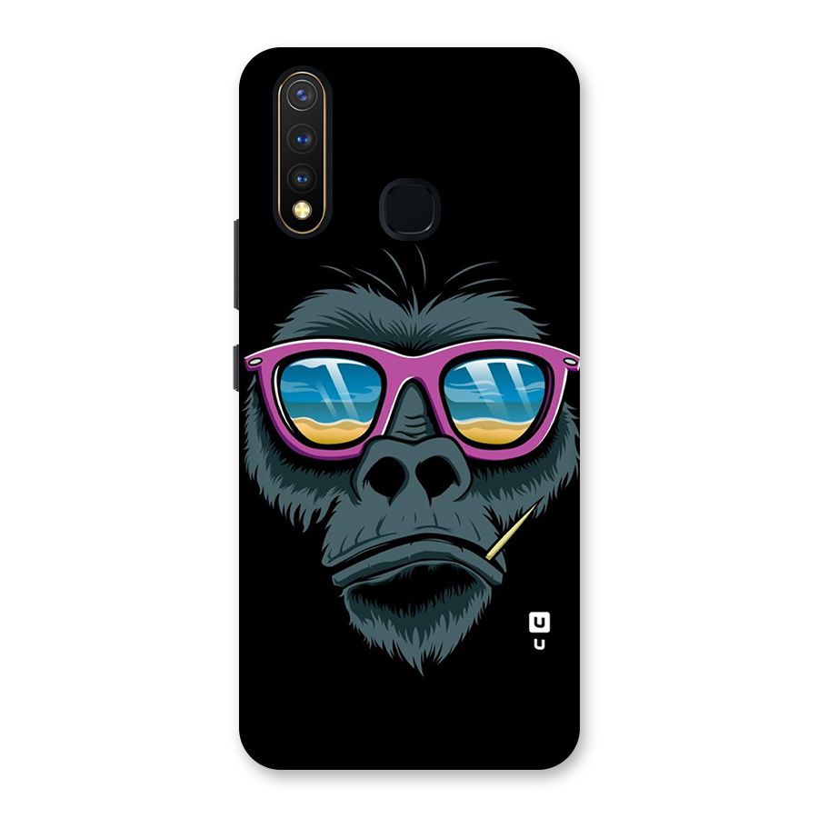 Cool Monkey Beach Sunglasses Back Case for Vivo U20