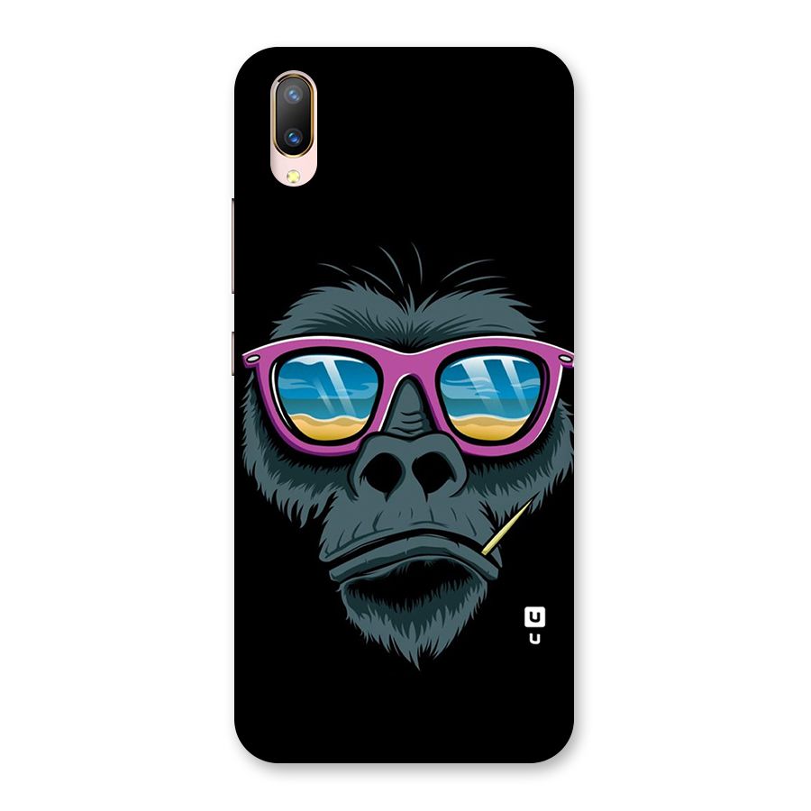 Cool Monkey Beach Sunglasses Back Case for Vivo V11 Pro