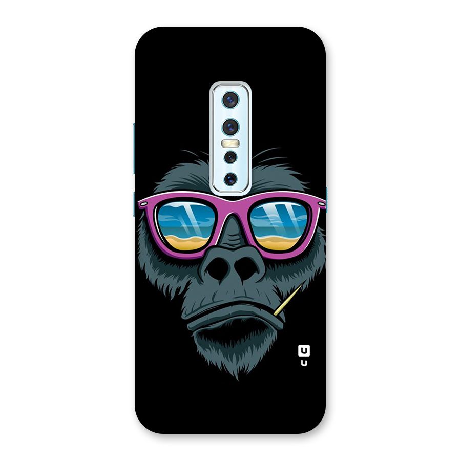 Cool Monkey Beach Sunglasses Back Case for Vivo V17 Pro