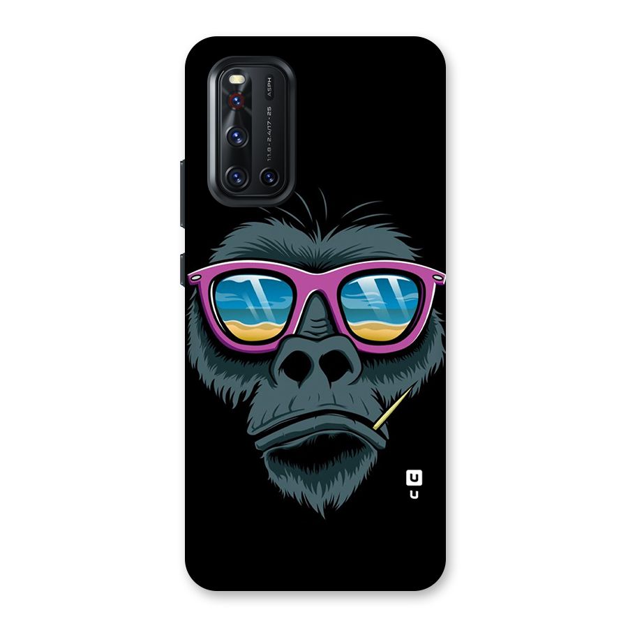Cool Monkey Beach Sunglasses Back Case for Vivo V19