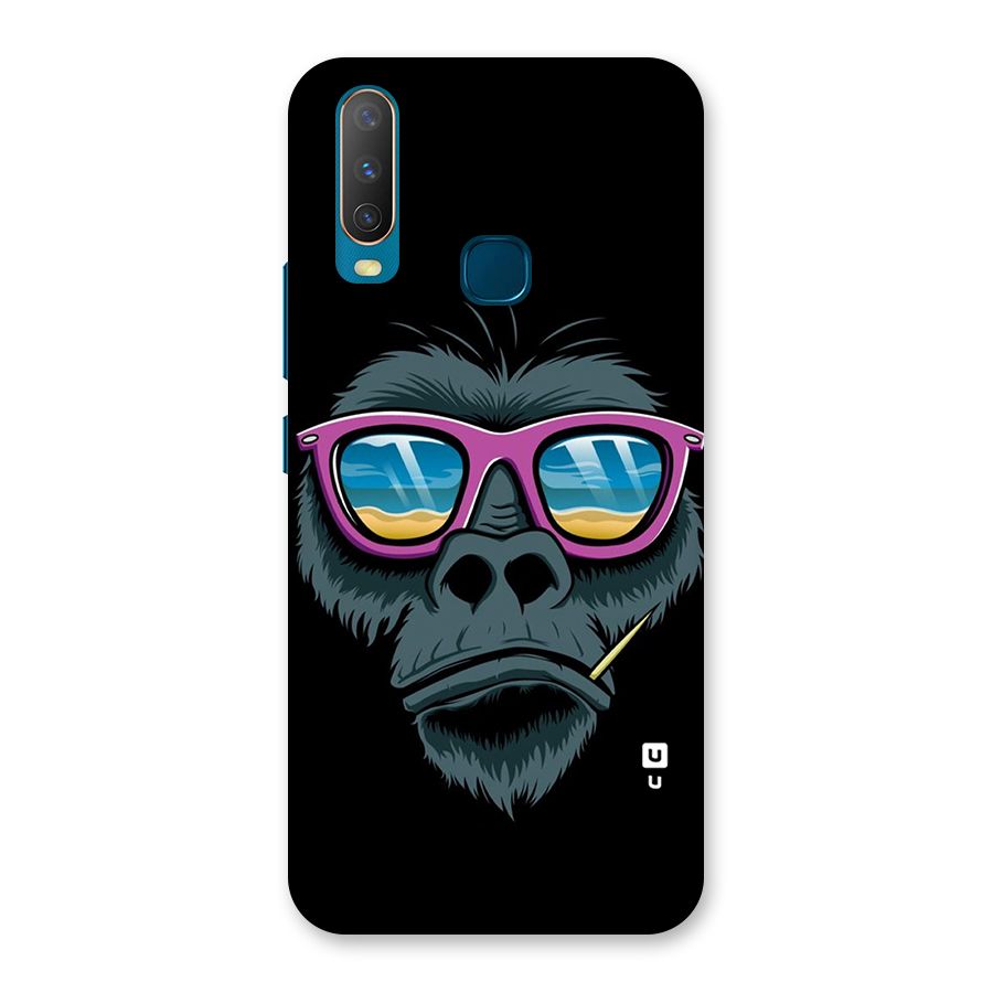 Cool Monkey Beach Sunglasses Back Case for Vivo Y17