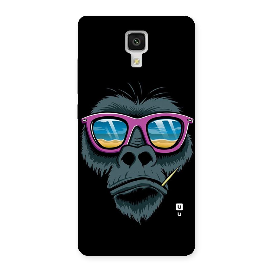 Cool Monkey Beach Sunglasses Back Case for Xiaomi Mi 4