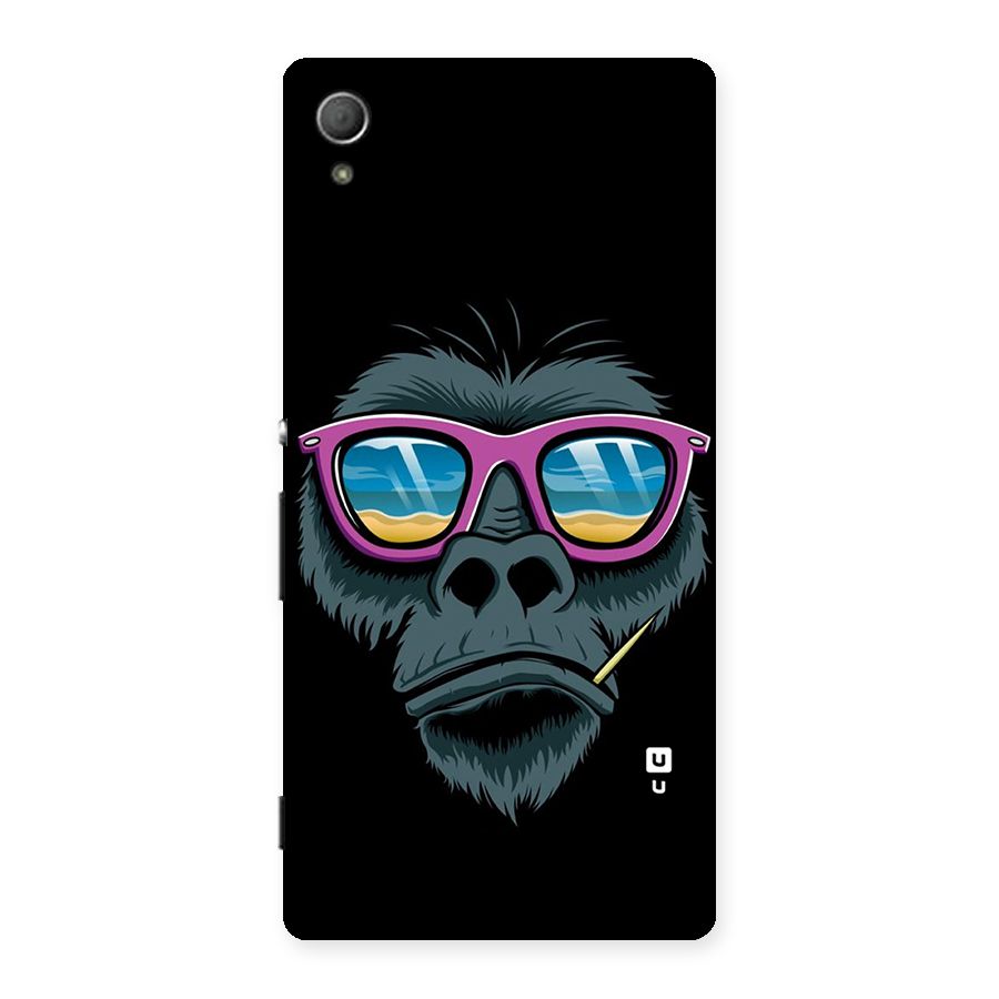 Cool Monkey Beach Sunglasses Back Case for Xperia Z3 Plus