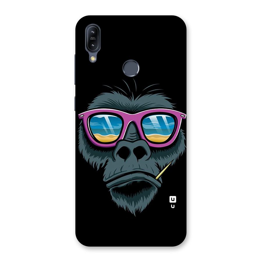 Cool Monkey Beach Sunglasses Back Case for Zenfone Max M2