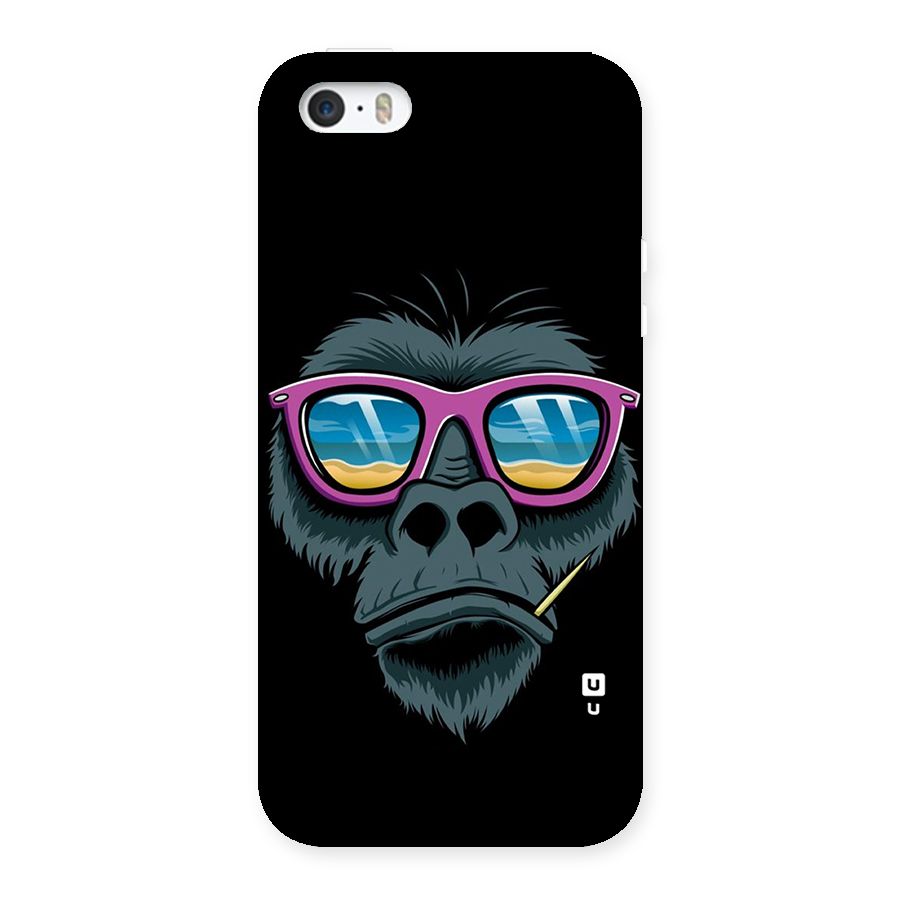 Cool Monkey Beach Sunglasses Back Case for iPhone 5 5S