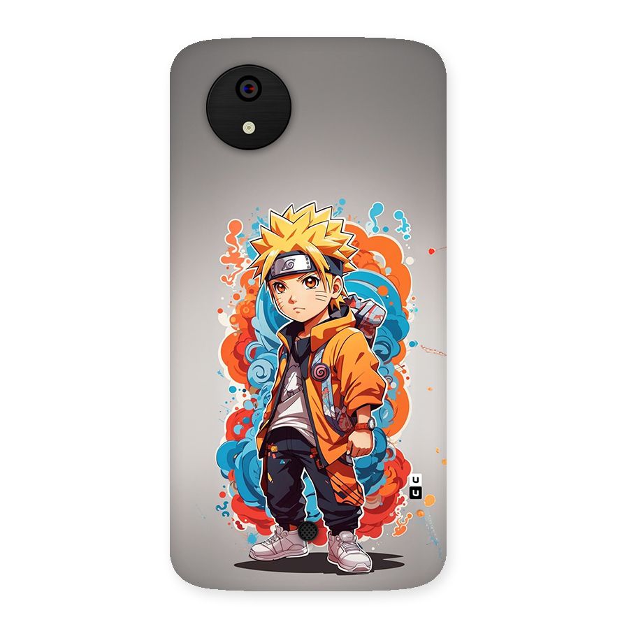 Cool Naruto Uzumaki Back Case for Canvas A1  AQ4501