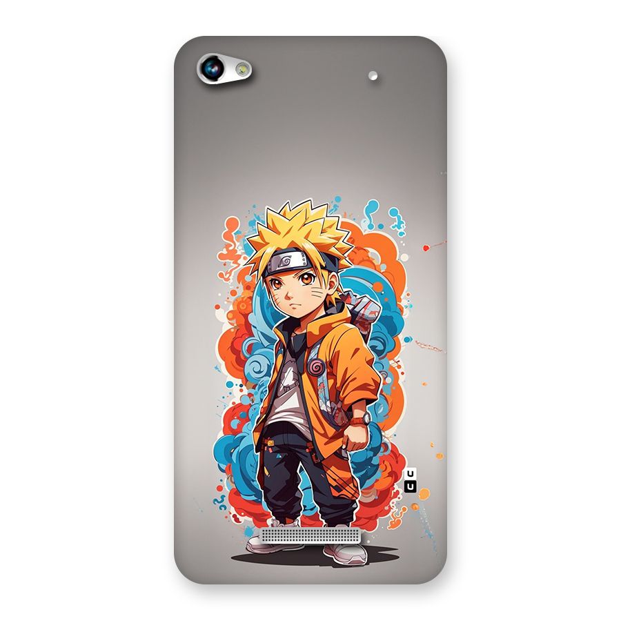 Cool Naruto Uzumaki Back Case for Canvas Hue 2 A316