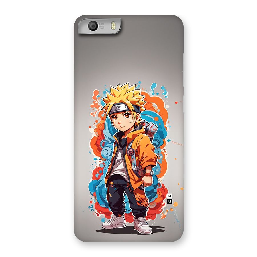 Cool Naruto Uzumaki Back Case for Canvas Knight 2