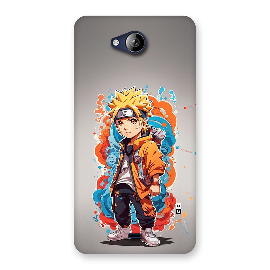 Cool Naruto Uzumaki Back Case for Canvas Play Q355