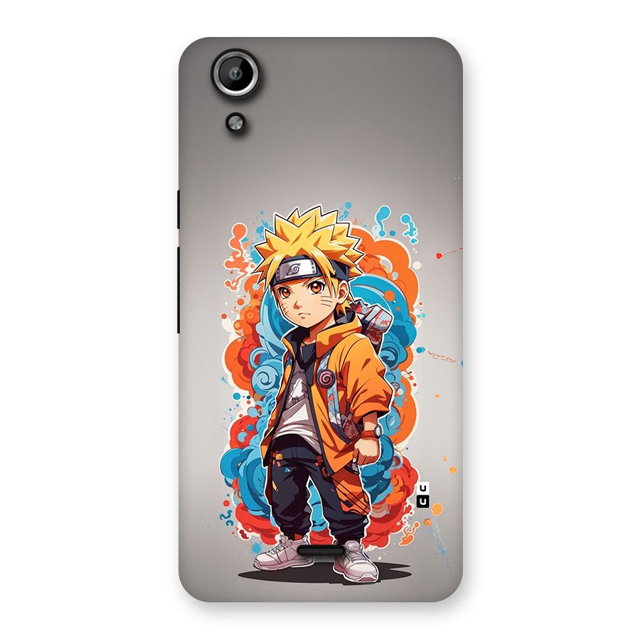 Cool Naruto Uzumaki Back Case for Canvas Selfie Lens Q345
