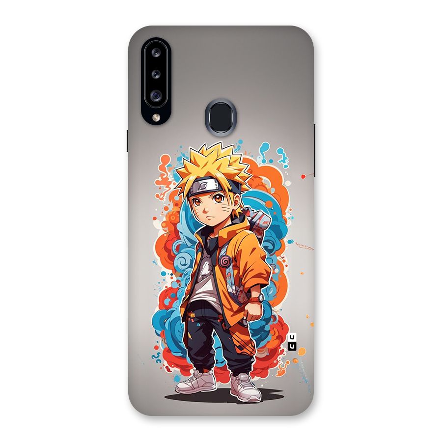 Cool Naruto Uzumaki Back Case for Galaxy A20s