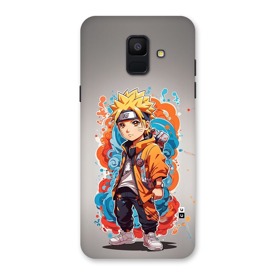 Cool Naruto Uzumaki Back Case for Galaxy A6 (2018)