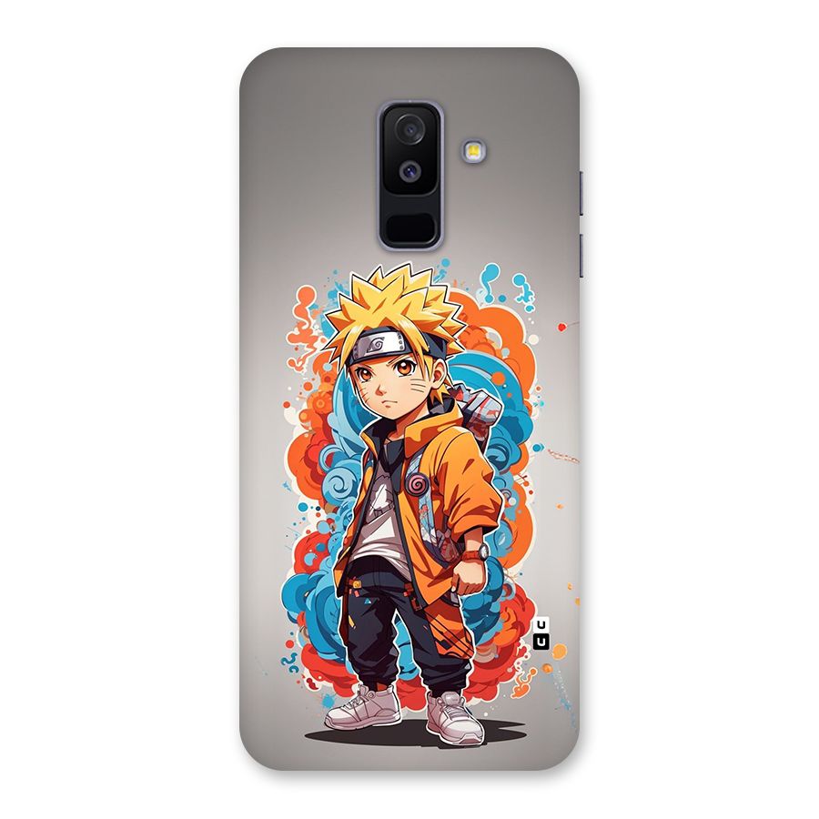 Cool Naruto Uzumaki Back Case for Galaxy A6 Plus