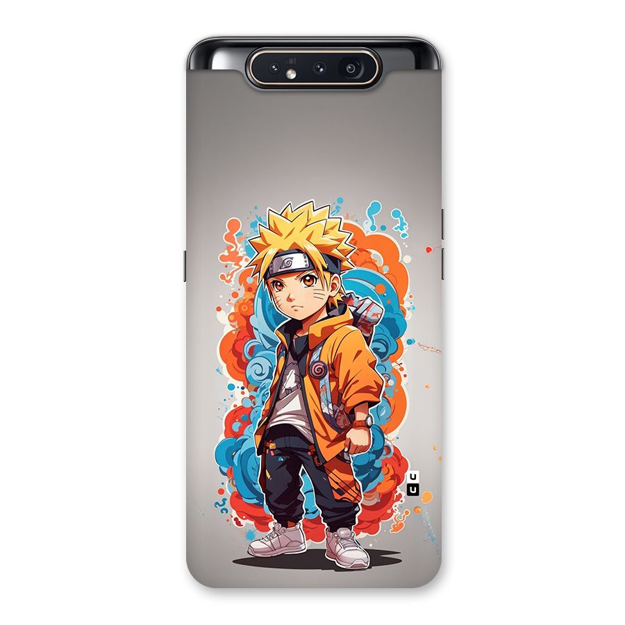 Cool Naruto Uzumaki Back Case for Galaxy A80