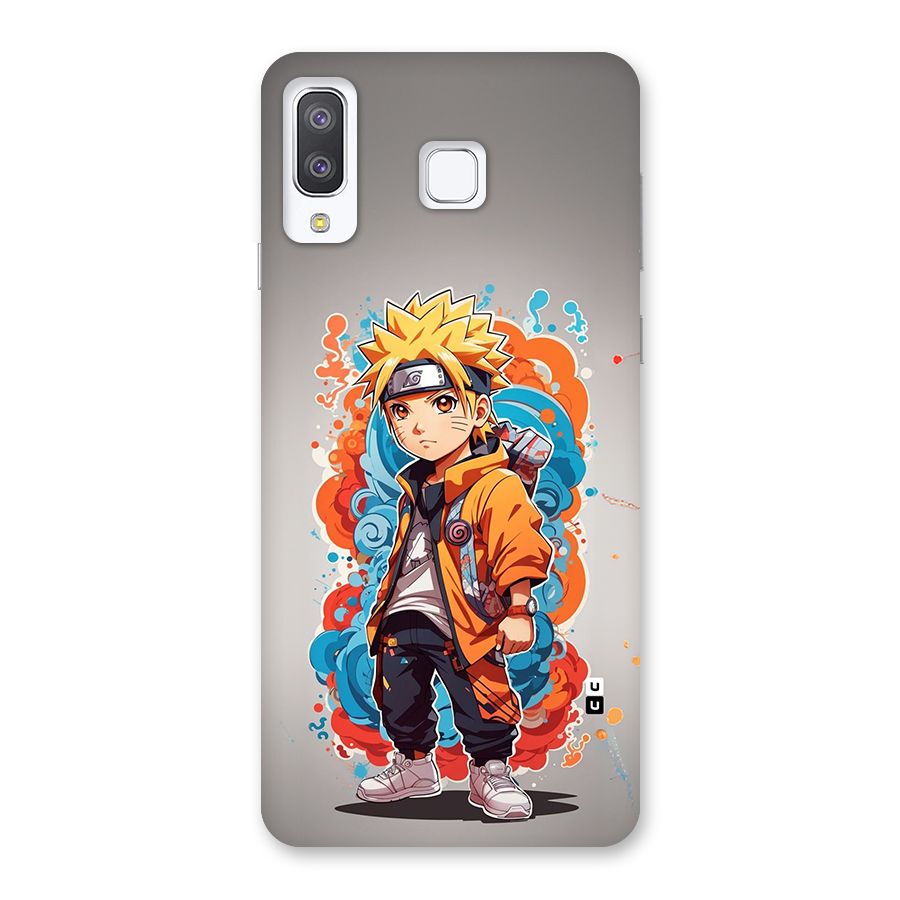 Cool Naruto Uzumaki Back Case for Galaxy A8 Star