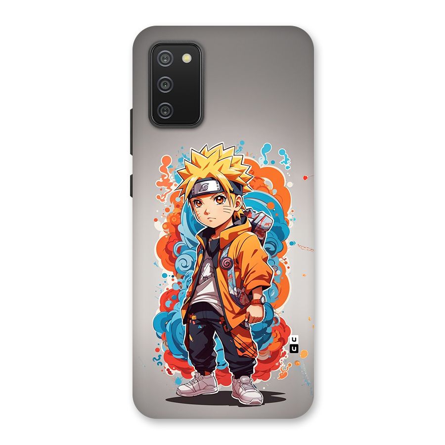 Cool Naruto Uzumaki Back Case for Galaxy M02s
