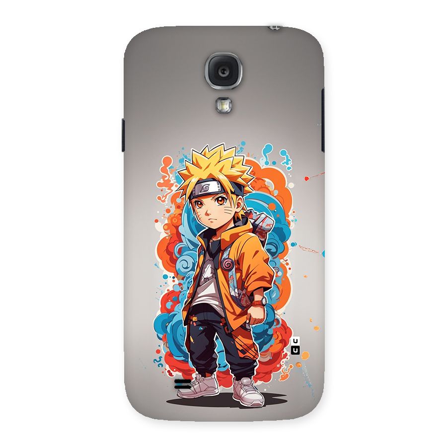 Cool Naruto Uzumaki Back Case for Galaxy S4