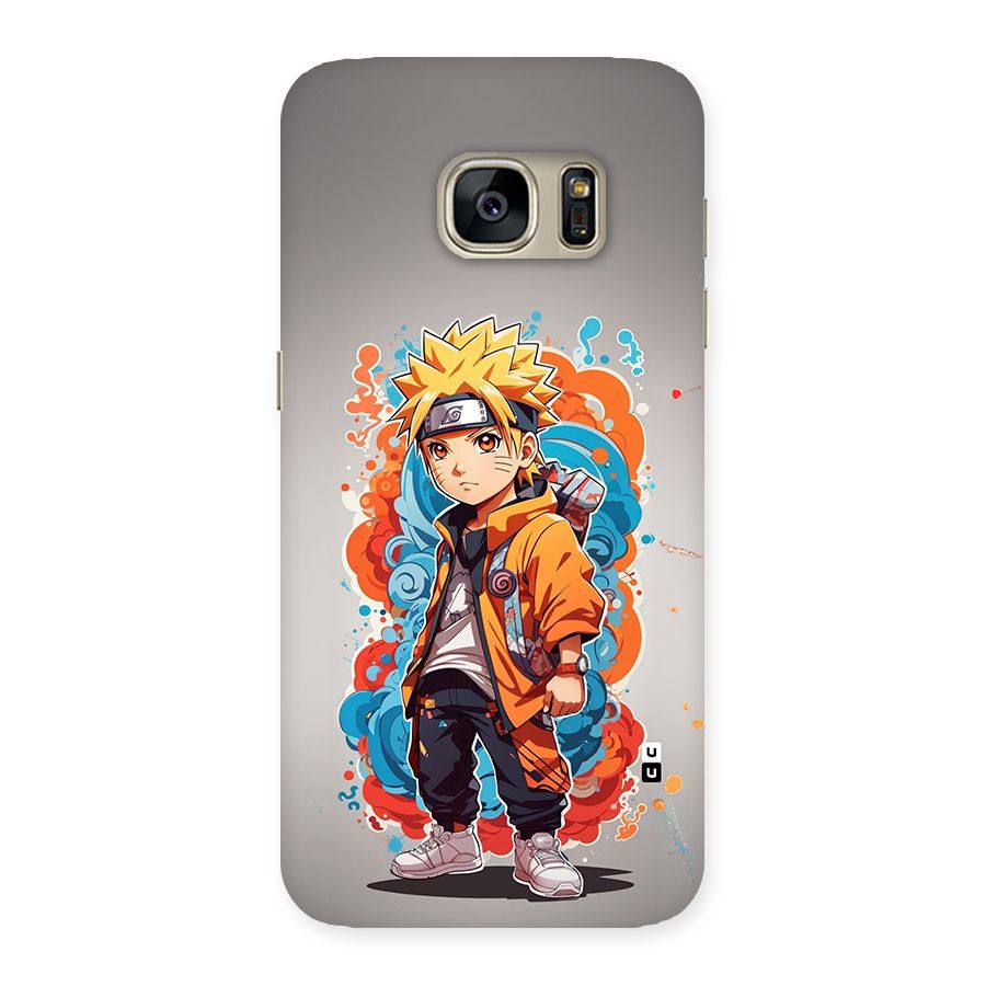 Cool Naruto Uzumaki Back Case for Galaxy S7