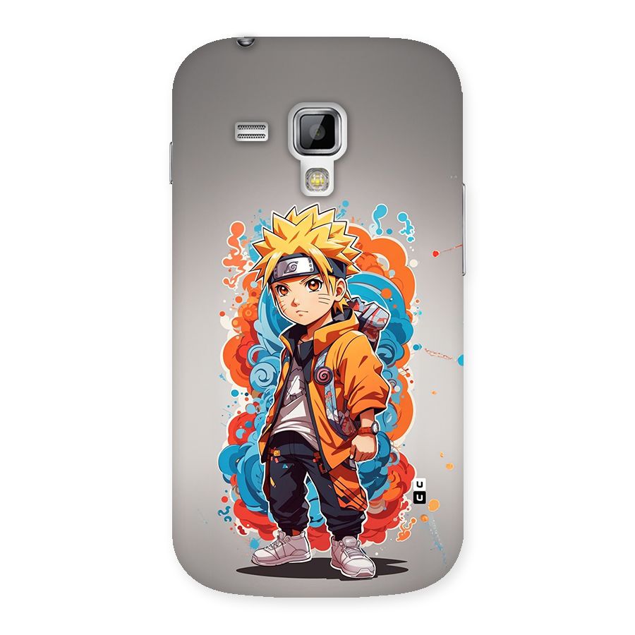 Cool Naruto Uzumaki Back Case for Galaxy S Duos
