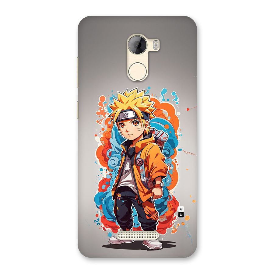 Cool Naruto Uzumaki Back Case for Gionee A1 LIte