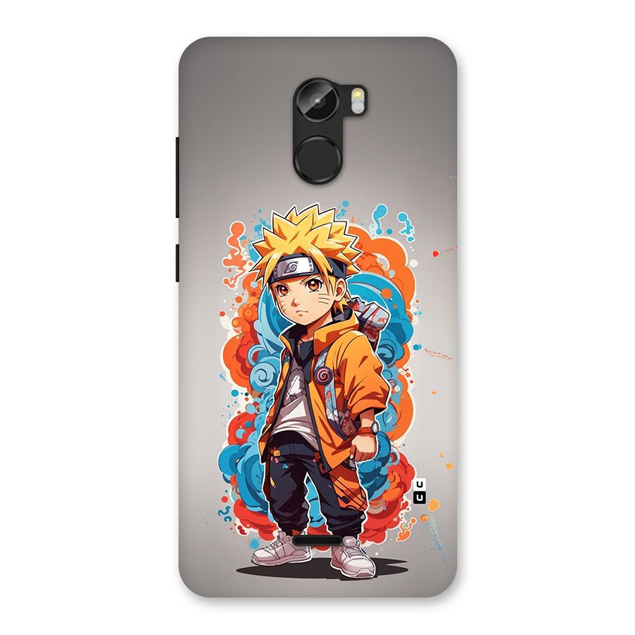 Cool Naruto Uzumaki Back Case for Gionee X1