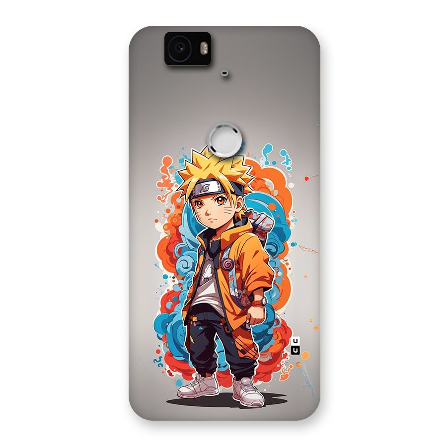 Cool Naruto Uzumaki Back Case for Google Nexus 6P