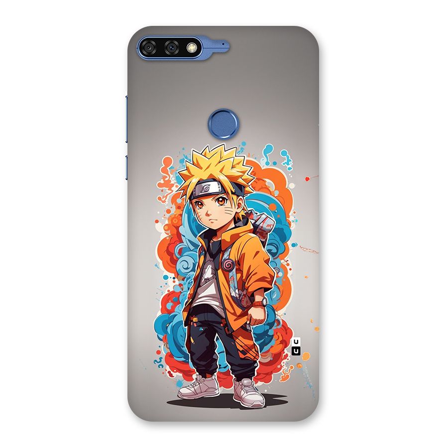 Cool Naruto Uzumaki Back Case for Honor 7C