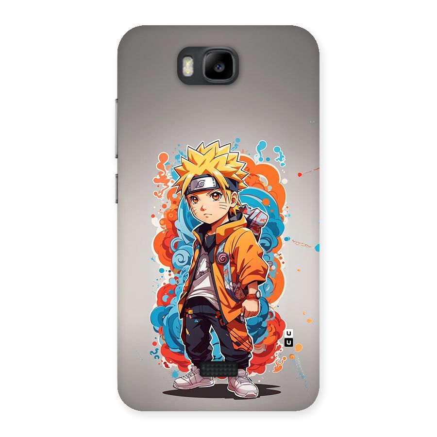 Cool Naruto Uzumaki Back Case for Honor Bee