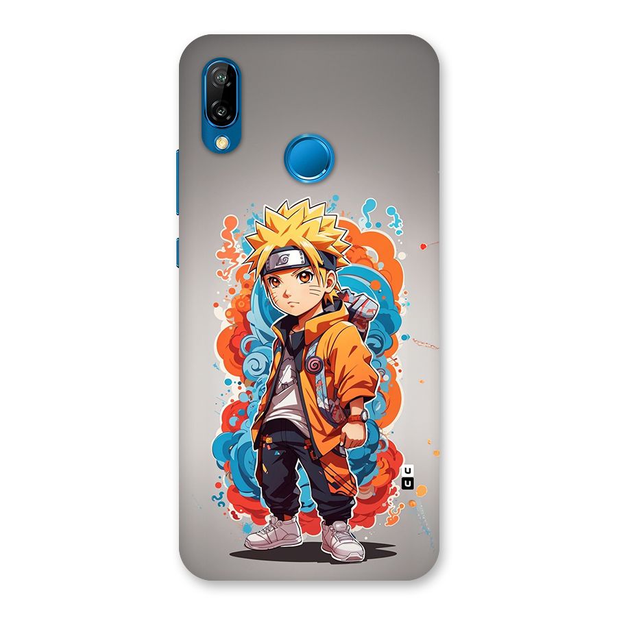 Cool Naruto Uzumaki Back Case for Huawei P20 Lite