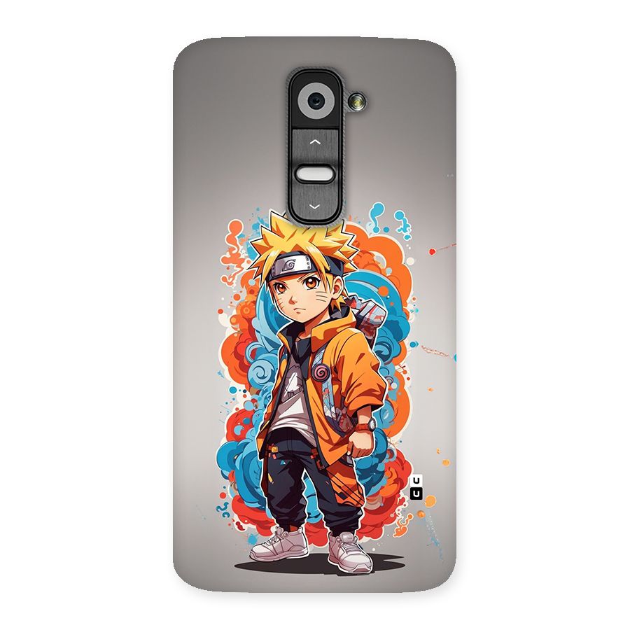 Cool Naruto Uzumaki Back Case for LG G2