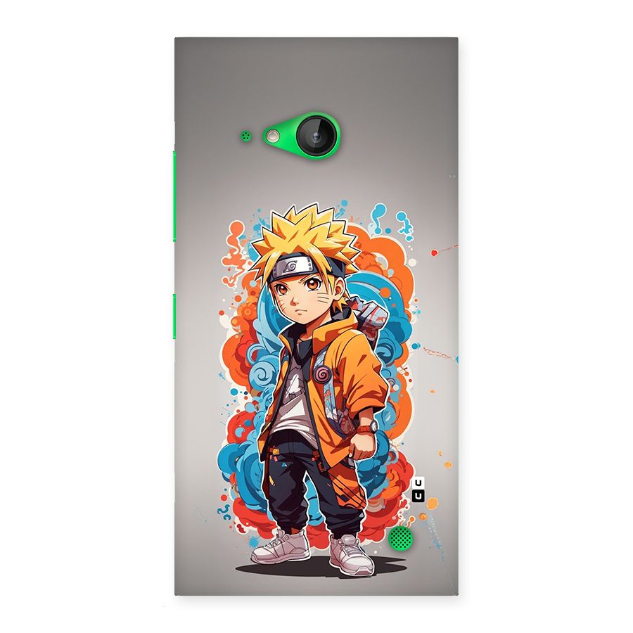 Cool Naruto Uzumaki Back Case for Lumia 730