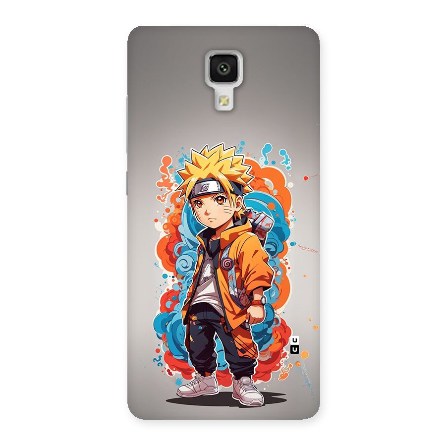 Cool Naruto Uzumaki Back Case for Mi4