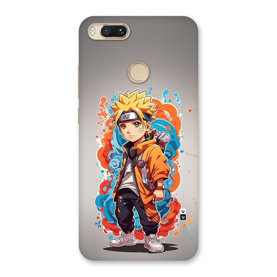 Cool Naruto Uzumaki Back Case for Mi A1