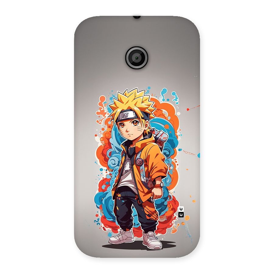 Cool Naruto Uzumaki Back Case for Moto E