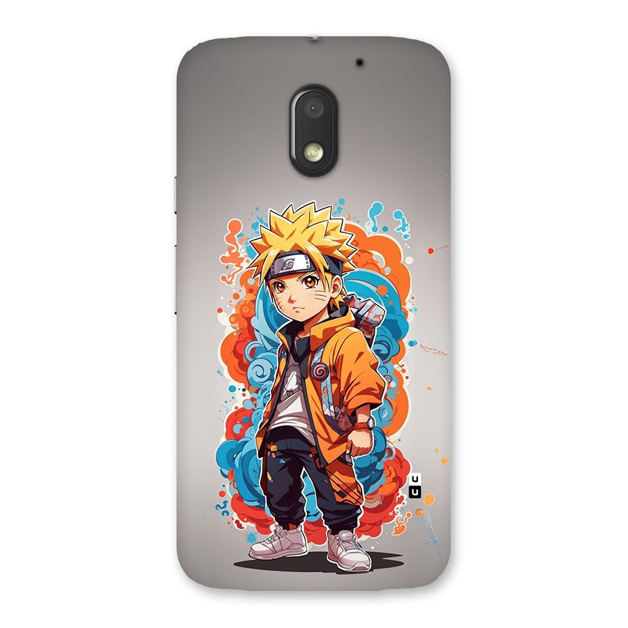 Cool Naruto Uzumaki Back Case for Moto E3 Power