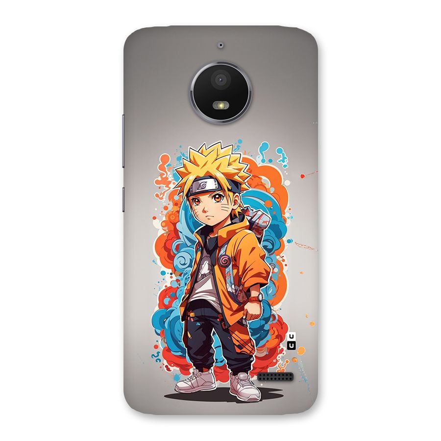 Cool Naruto Uzumaki Back Case for Moto E4