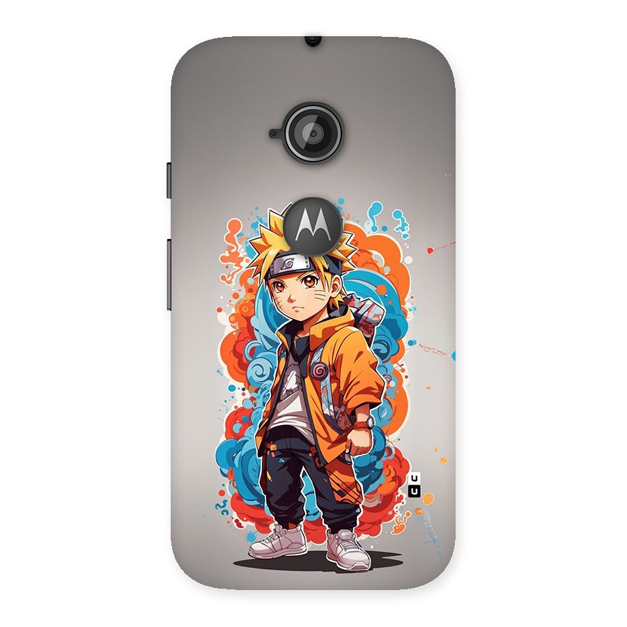 Cool Naruto Uzumaki Back Case for Moto E 2nd Gen