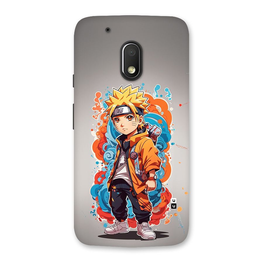 Cool Naruto Uzumaki Back Case for Moto G4 Play