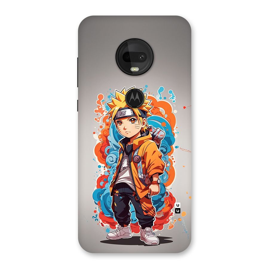 Cool Naruto Uzumaki Back Case for Moto G7