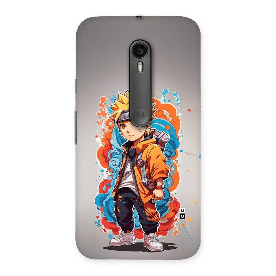 Cool Naruto Uzumaki Back Case for Moto G Turbo