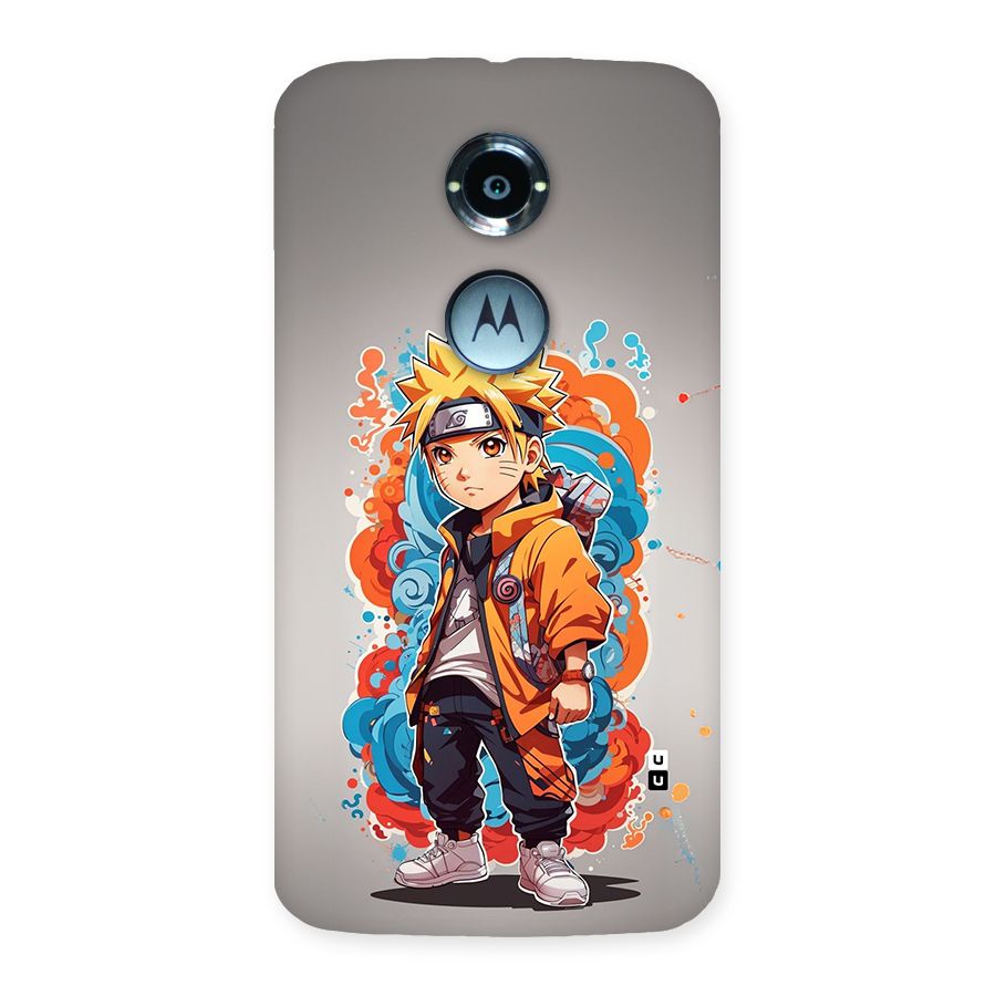 Cool Naruto Uzumaki Back Case for Moto X2