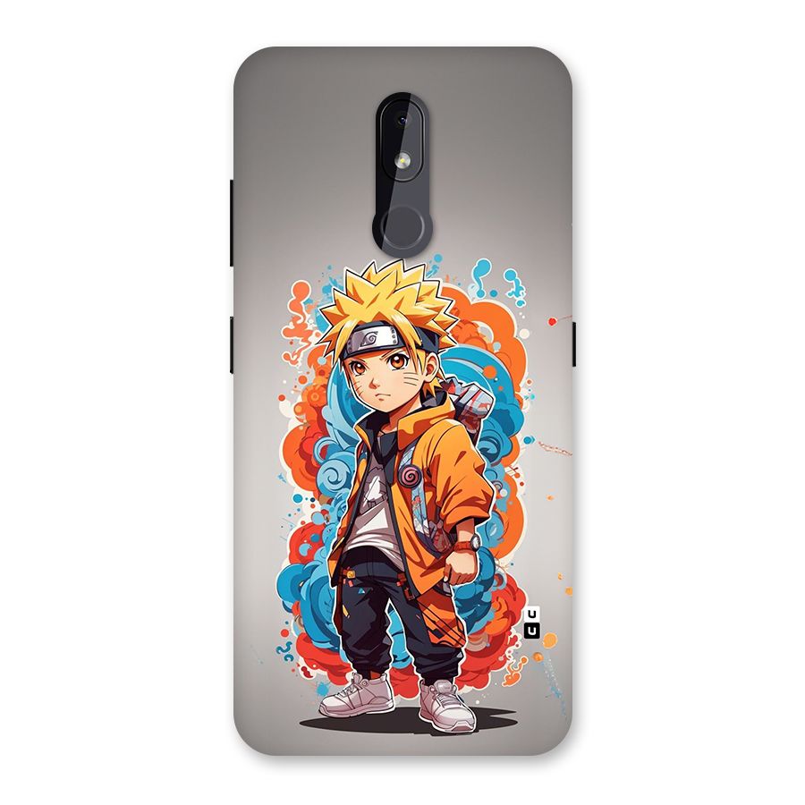 Cool Naruto Uzumaki Back Case for Nokia 3.2