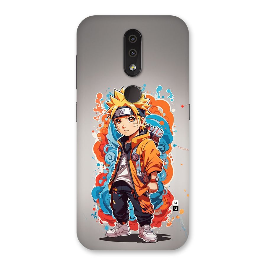 Cool Naruto Uzumaki Back Case for Nokia 4.2