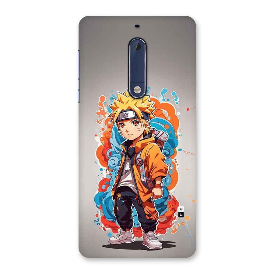 Cool Naruto Uzumaki Back Case for Nokia 5