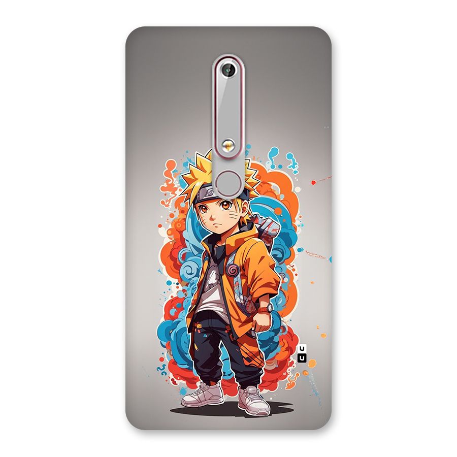 Cool Naruto Uzumaki Back Case for Nokia 6.1