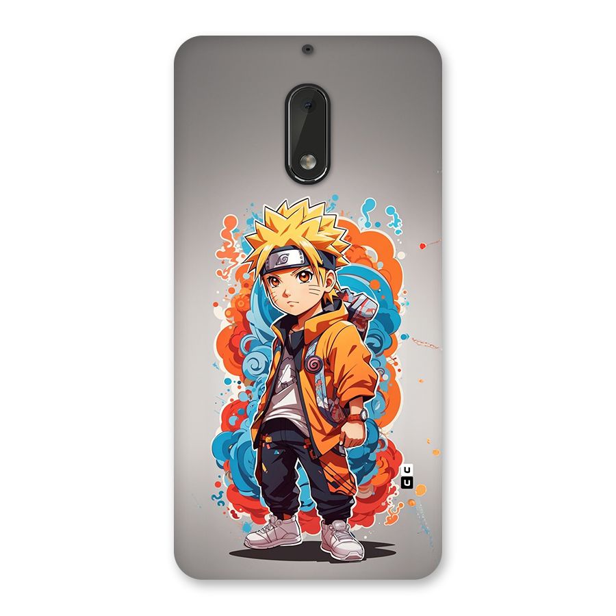 Cool Naruto Uzumaki Back Case for Nokia 6