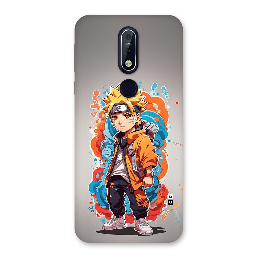 Cool Naruto Uzumaki Back Case for Nokia 7.1